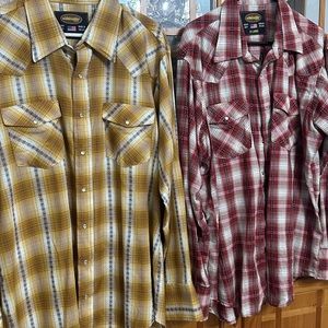 Whiteknuckler brand old school western shirt.